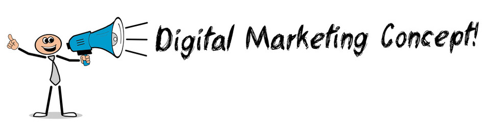 Digital Marketing Concept! 