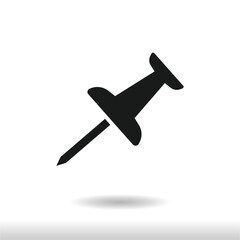 Push Pin icon vector eps 10