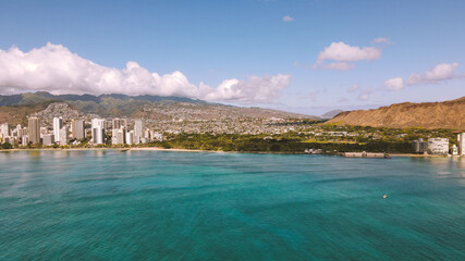Waikiki  Beach Hawaii