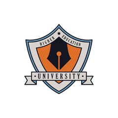 university logo element