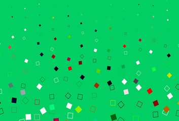 Light Multicolor, Rainbow vector texture with rectangular style.