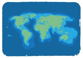 world map design