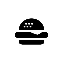 Burger Icon Design Vector Template Illustration
