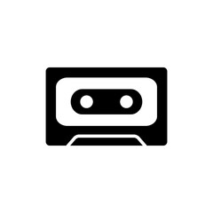 Cassette icon Design Vector Template Illustration