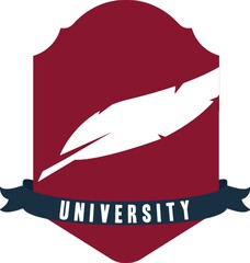 university logo element