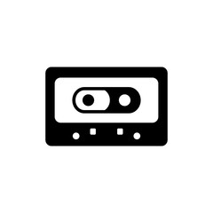 Cassette icon Design Vector Template Illustration