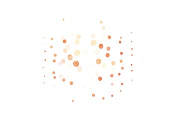 Light Red vector backdrop with dots.