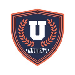 university logo element