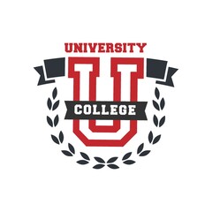 university college logo element