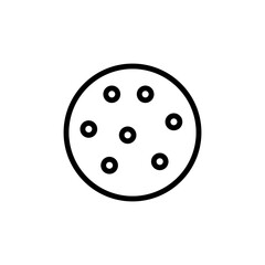 Biscuit Icon Design Vector Template illustration