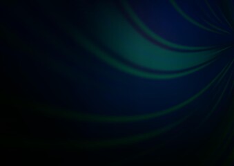 Dark BLUE vector blurred shine abstract pattern. Glitter abstract illustration with an elegant design. A completely new design for your business.