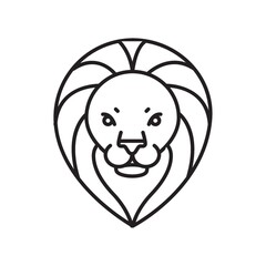 Lion icon.