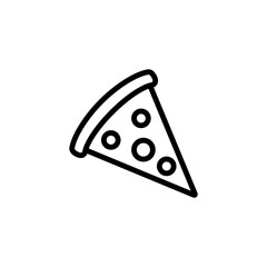Pizza Icon Design Vector Template Illustration