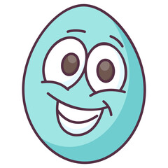 Fototapeta premium Smiley Egg 