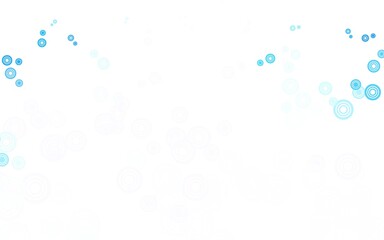 Light BLUE vector backdrop with dots.