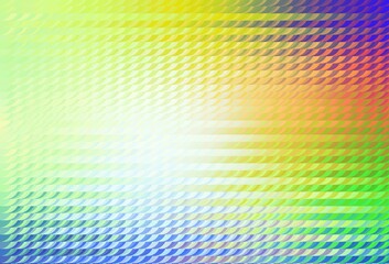 Light Multicolor vector background with abstract shapes.