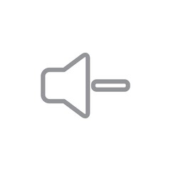 volume down icon