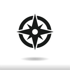 Compass icon vector eps 10