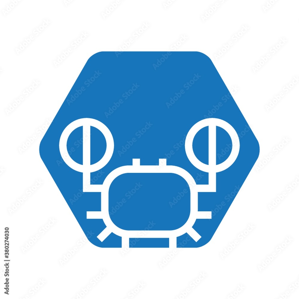 Poster crab icon