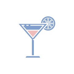 a glass of cocktail
