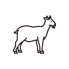 Obraz na płótnie Canvas Goat icon