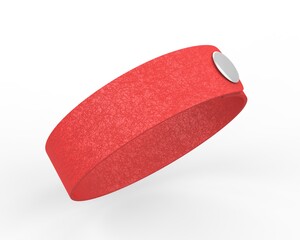 Blank Anti Mosquito Band For Branding And Mock Up, 3d render illustration. 