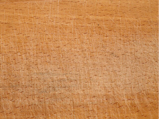 Old wood grain kitchen cutting board  background, texture, pattern
