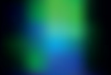Dark Blue, Green vector colorful blur background.