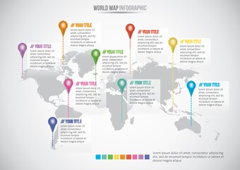 world map design