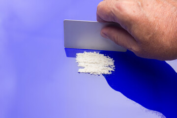 Illegal drug powders