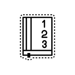 mathematics textbook icon