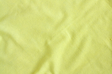 soft and wrinkle cotton cloth yellow  colour for background