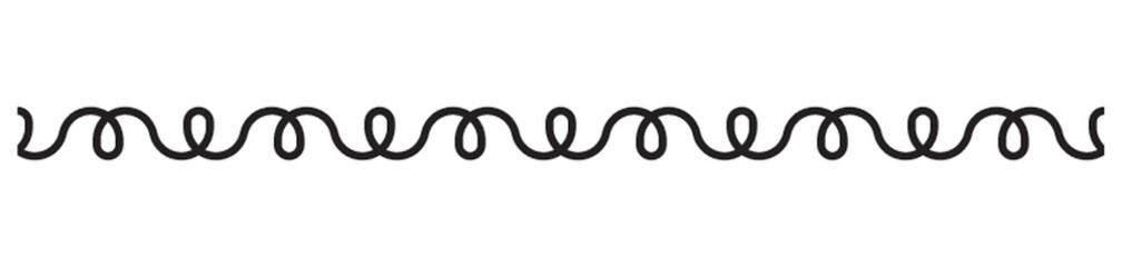 Obraz premium abstract spiral pattern border design