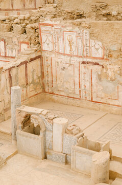 The ancient city of Ephesus near Selcuk, Turkey.