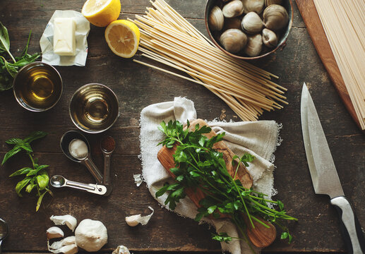 Linguine and clams