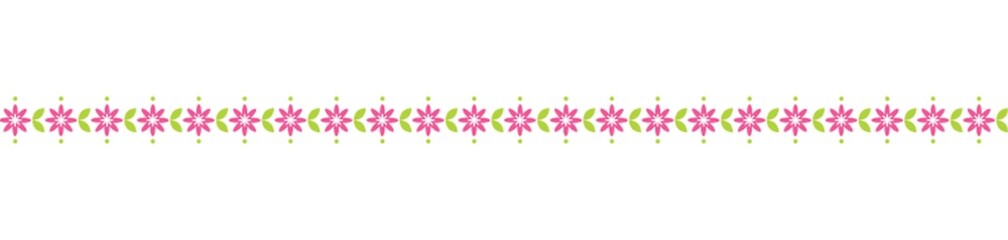 floral border design