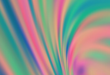 Dark Multicolor vector colorful blur backdrop.