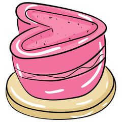 Heart Cake