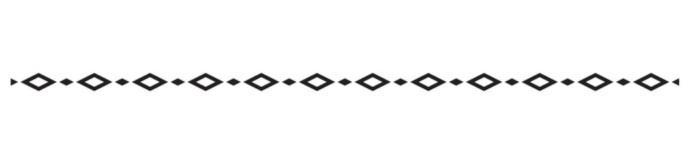 rhombus pattern border design