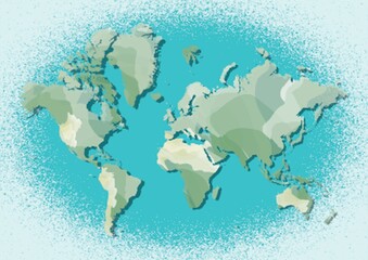world map design