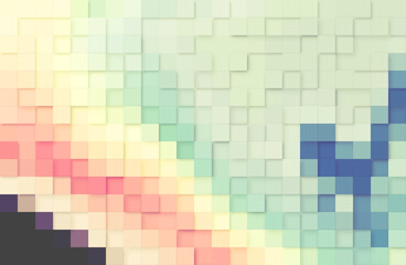 Tile squares for abstract background.
