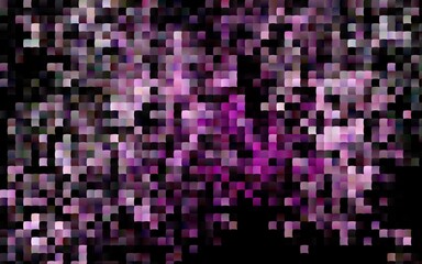 Dark Purple vector backdrop with rectangles, squares. Modern abstract illustration with colorful rectangles. Pattern for commercials.
