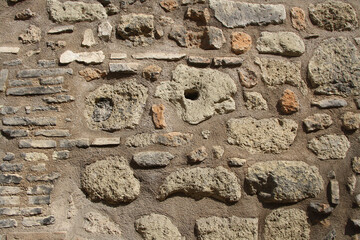 stone wall background.Rome.