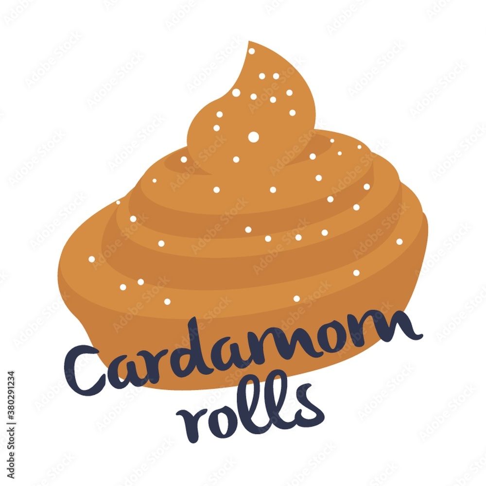 Poster cardamom roll