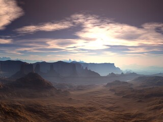 Beautiful mountain landscape