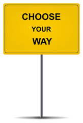 Road sign: 