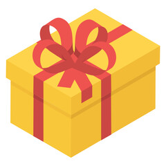 
Present in isometric icon design 
