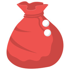 
Sack in isometric icon 
