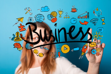 solution project business plan concept managment success