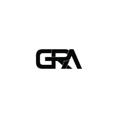 gra letter original monogram logo design © ahmad ayub prayitno